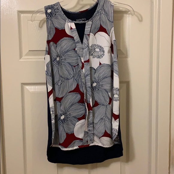 Merona Tops - Merona floral sleeveless shirt.